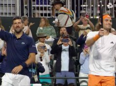 Djokovic/Tsitsipas upset defending champions Arevalo/Pavic in Indian Wells