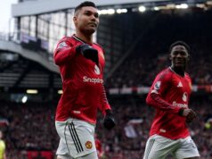 Man Utd 3-1 Aston Villa: Gary Neville believes it is still right for Casemiro to depart Old Trafford despite latest set-piece heroics