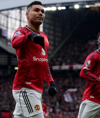 Man Utd 3-1 Aston Villa: Gary Neville believes it is still right for Casemiro to depart Old Trafford despite latest set-piece heroics